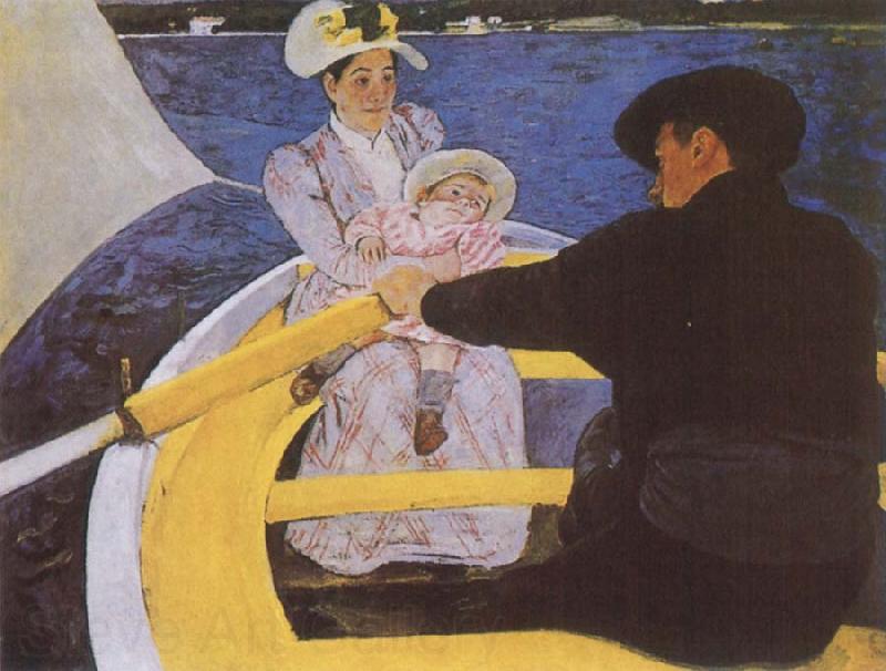 Mary Cassatt The Boating Party Spain oil painting art